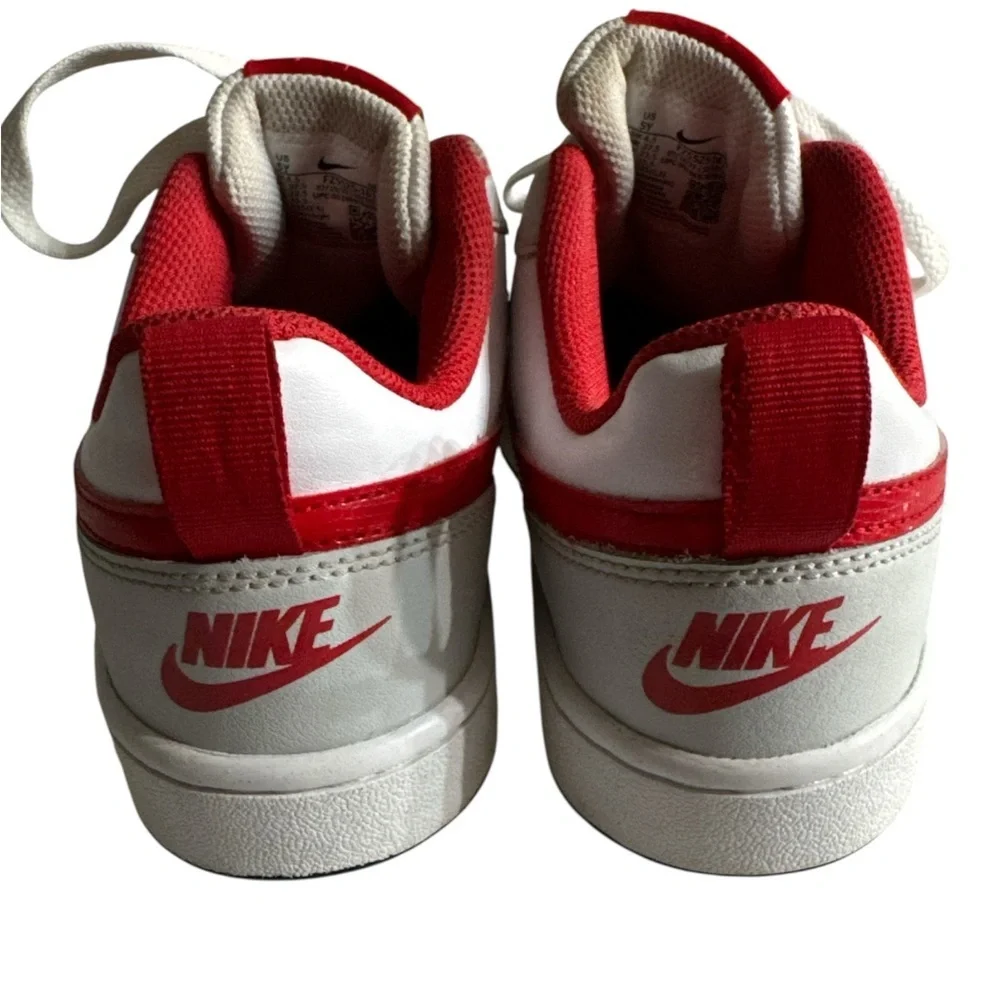 Nike Red and White Athletic Shoes